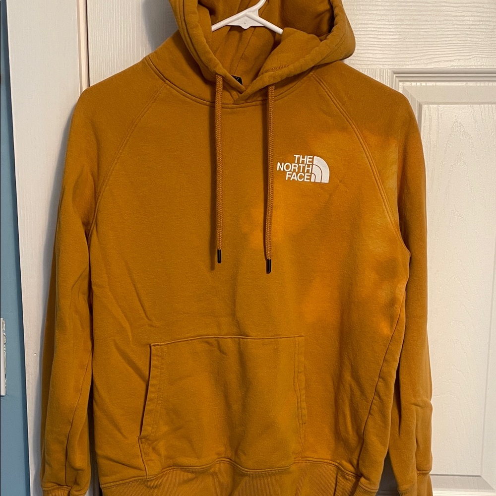 The North Face Mustard Yellow Hooded Pullover